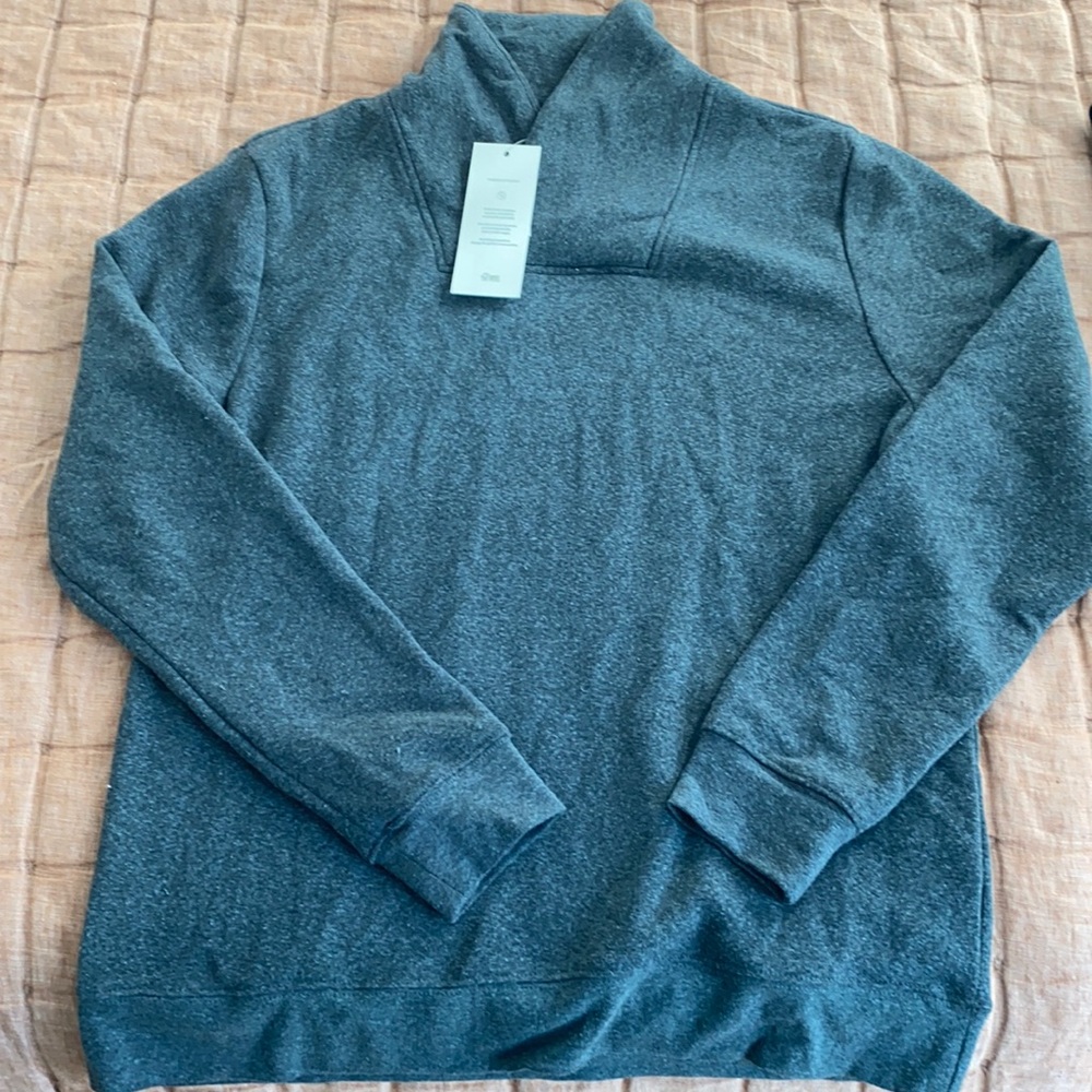 Threads for thought. Kane Shawl Sweatshirt Pullover